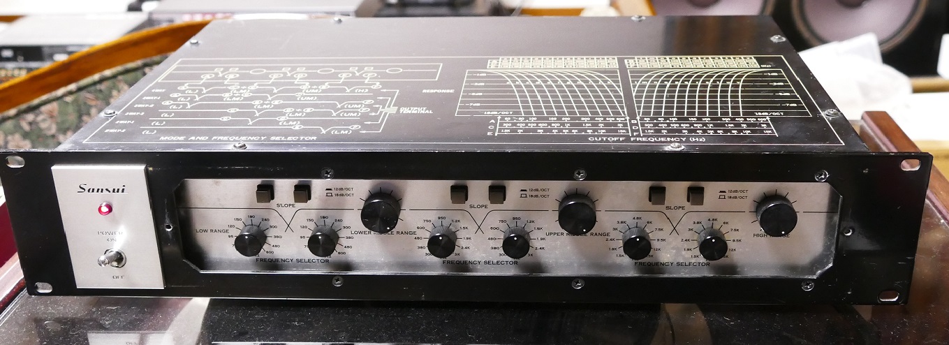 SANSUI チャンネルデバイダー CD-10 : Katyanのオーディオ SANSUI チャンネルデバイダー CD-10 : Katyanのオーディオ