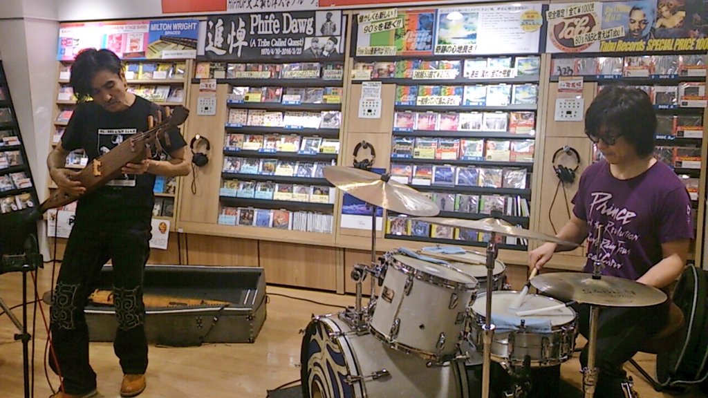 OKI & 沼澤尚インストアライヴ at 渋谷タワーレコード_c0002171_19545474.jpg