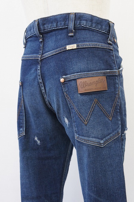 AKM × Wrangler！【AKM】P087 CNU046 REMAKE PATCH TAPERED (INDIGO USED)☆そして、チョコで。_b0108653_21500465.jpg