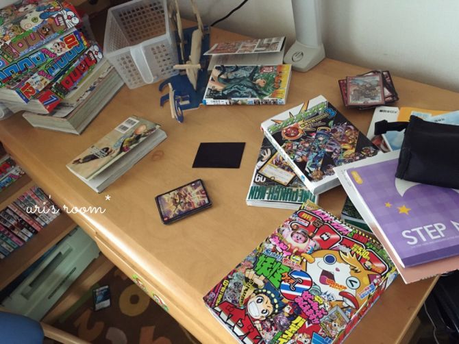 ポチレポ!息子の部屋に新しい掛け時計を。_a0341288_12364523.jpg