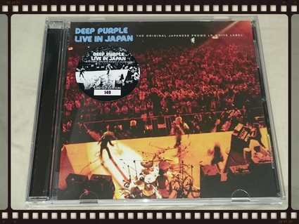 DEEP PURPLE / LIVE IN JAPAN THE ORIGINAL JAPANESE PROMO LP WHITE LABEL_b0042308_1752451.jpg