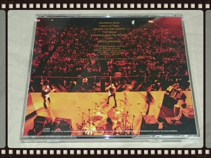 DEEP PURPLE / LIVE IN JAPAN THE ORIGINAL JAPANESE PROMO LP WHITE LABEL_b0042308_175294.jpg