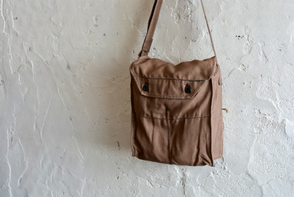 Hungarian army 40\'s linen gas mask bag dead stock_f0226051_15295712.jpg