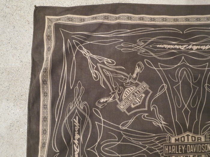 VINTAGE　HARLEY　BANDANA_e0187362_11233989.jpg