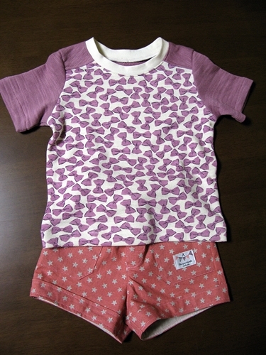 ショルダーヨークT & ショートパンツ_f0129726_21175200.jpg