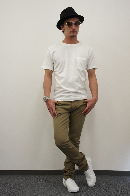 清涼感と存在感溢れるTシャツ！【LOUNGE LIZARD】【ラウンジリザード】No.8630 T-Cloth POCKET TEE☆そして、まぁさん屋。_b0108653_21264510.jpg