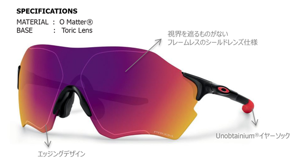 OAKLEY2016年新作・最軽量スポーツパフォーマンスサングラスEVZERO(イーブイゼロ)アジアフィット発売開始!_c0003493_17291787.jpg
