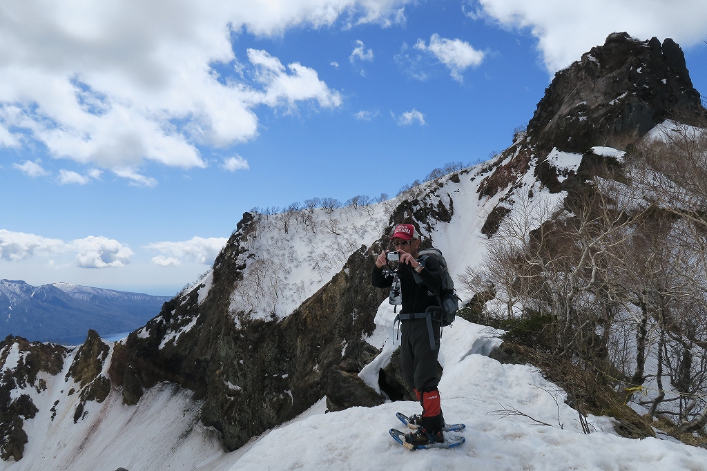  恵庭岳夏道、4月27日－その1－_f0138096_1334265.jpg