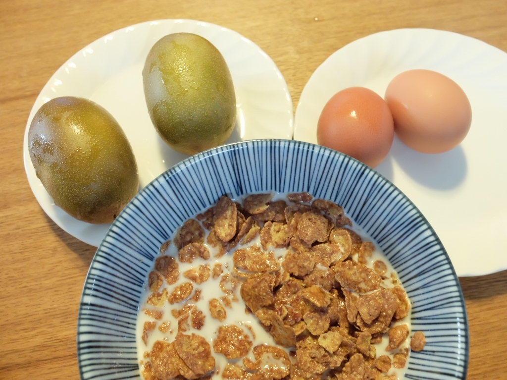 休みの朝ごはん_f0050534_10124920.jpg