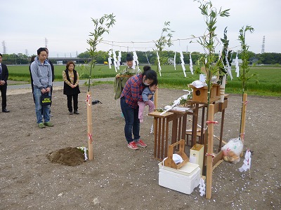 高崎市新保田中町にて“地鎮祭”_f0194095_18385451.jpg