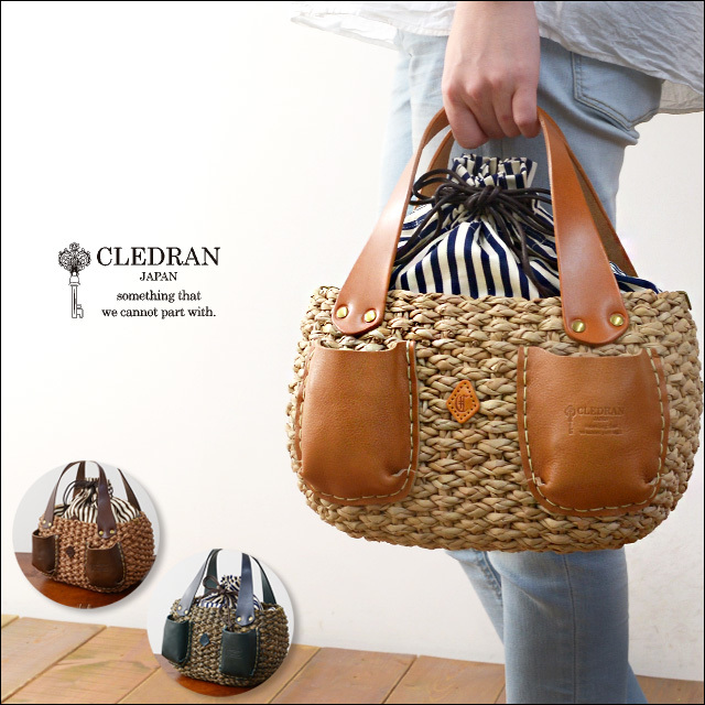 CLEDRAN [クレドラン] H&W TWINE POCKET BASKET [81-3195/3196/3197] LADY\'S_f0051306_19414975.jpg