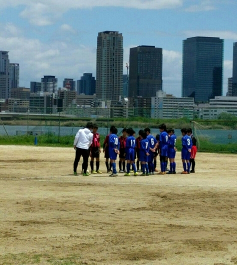 U12 ⚽塚本ウイングスFC トレーニングマッチ_f0138335_13481210.jpg