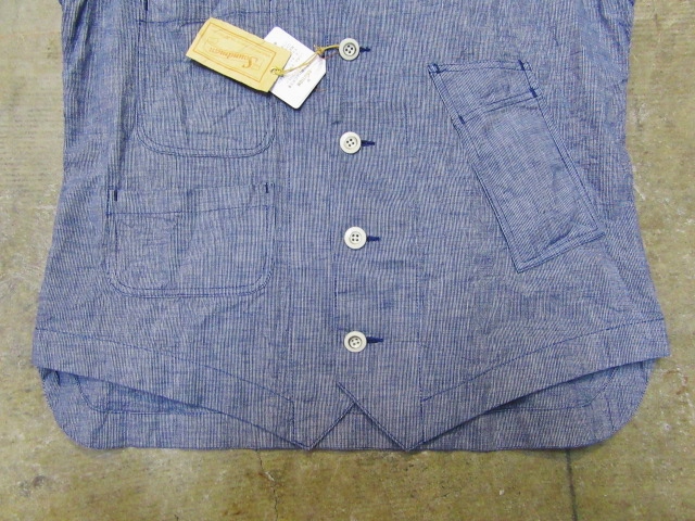 15周年・記念別注 Shambre WORK VEST ・・・ SOUND MAN_d0152280_1140099.jpg