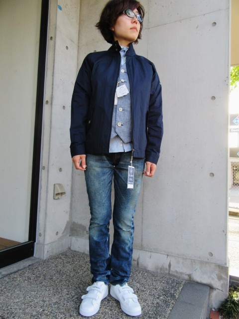 15周年・記念別注 Shambre WORK VEST ・・・ SOUND MAN_d0152280_11465369.jpg