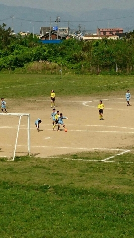 ２０１６フジパンカップＪｒサッカー地区大会２次リーグ　５月１日（日）結果_e0017620_14061025.jpg