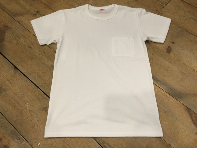 VネックとクルーネックのポケットTee_d0121303_19502582.jpg
