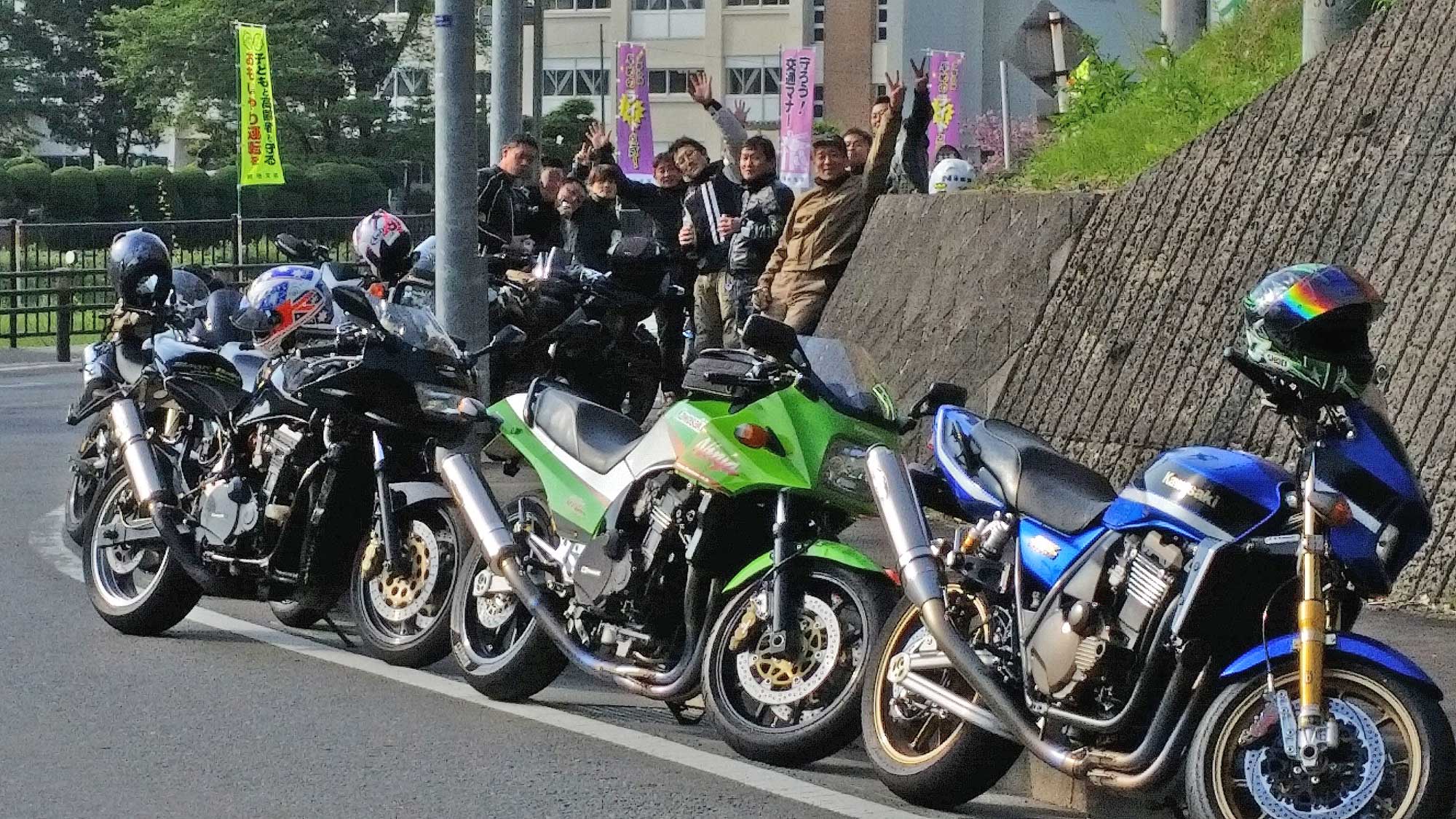 2号機 GPZ900Rニンジャ君とみんなで外人さんツーリングに参加♪_f0174721_224760.jpg