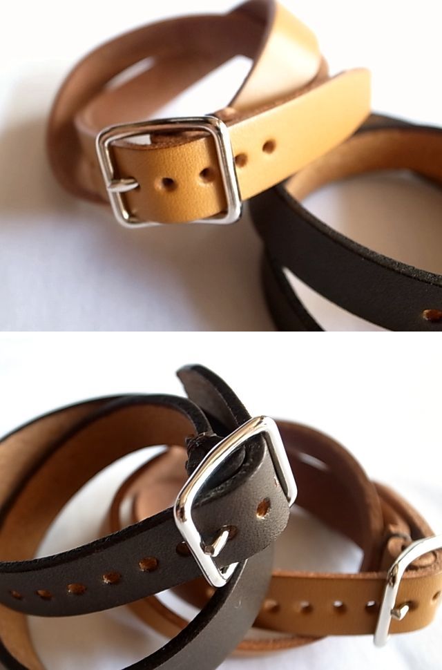 アクセサリー JUTTA NEUMANN \"BARBELL WRIST BAND\" Jutta Neumann｜Barbell Wristband Men｜Cordovan×Brass