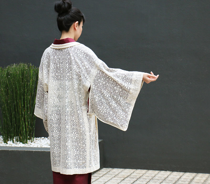 Nonoレースの薄羽織の秘密 Kimono Factory Nono の着物生活あれこれ