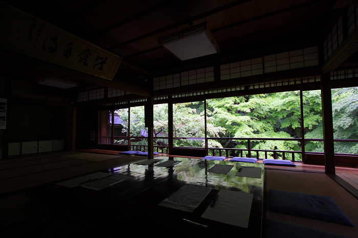 新緑のお寺 －瑠璃光院－ _b0169330_7123294.jpg