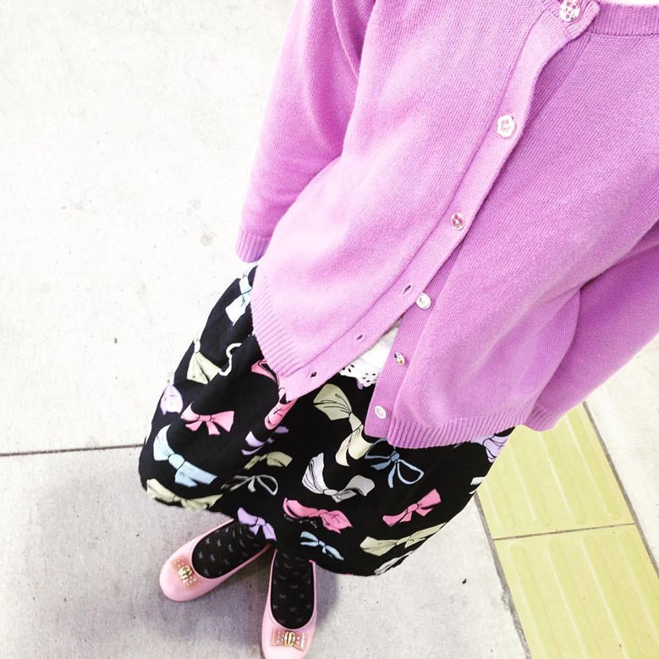 a special buttons cardigan _b0195783_21184967.jpg