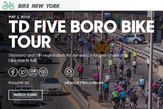 世界最大NYのチャリティ自転車ツアー、Five Boro Bike Tour_b0007805_22561943.jpg