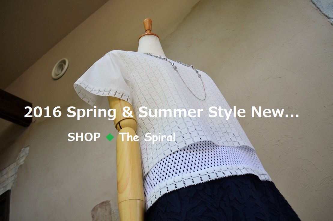 ”2016 Spring & Summer Style New... 5/5thu\"_d0153941_15512440.jpg