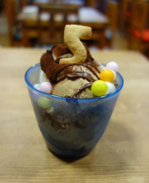 今週のメニュー(3)5/5は\"5\"のスウィーツ!&ランチ_a0017350_04414381.jpg