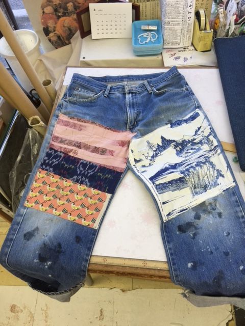 ジーンズ補修 繕い物のある豊かな暮らし_d0156706_14491193.jpg