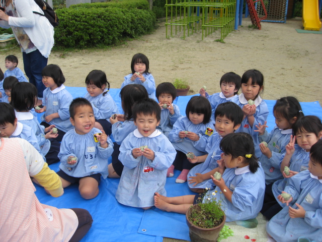 よもぎ団子作り_c0107515_22441379.jpg