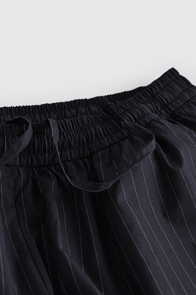 GRANDMA MAMA DAUGHTER Pin-stripe Easy Pants (Navy)_d0120442_12343671.png