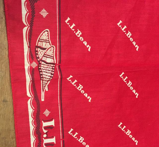 L.L Bean 80s dead stock bandana!!_c0144020_1581885.jpg