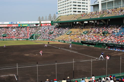 【鉄道旅行記】 ラストシーズンの広島市民球場へ_a0338635_6431024.jpg