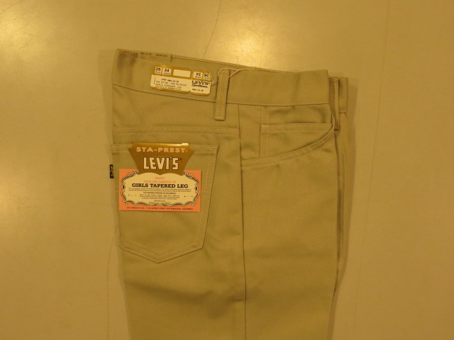 LEVI'S STA-PREST 564 for GIRLS MADE IN ITALY
