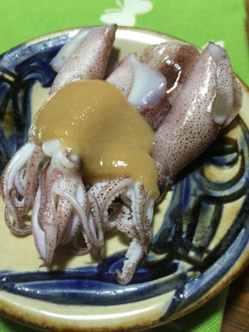 鰆の白子の醤油バター焼き_a0278813_21580781.jpg