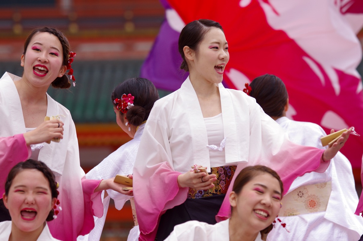 ２０１６京都さくらよさこい２日目その１５（京炎そでふれ！華羅紅）_a0009554_22263935.jpg