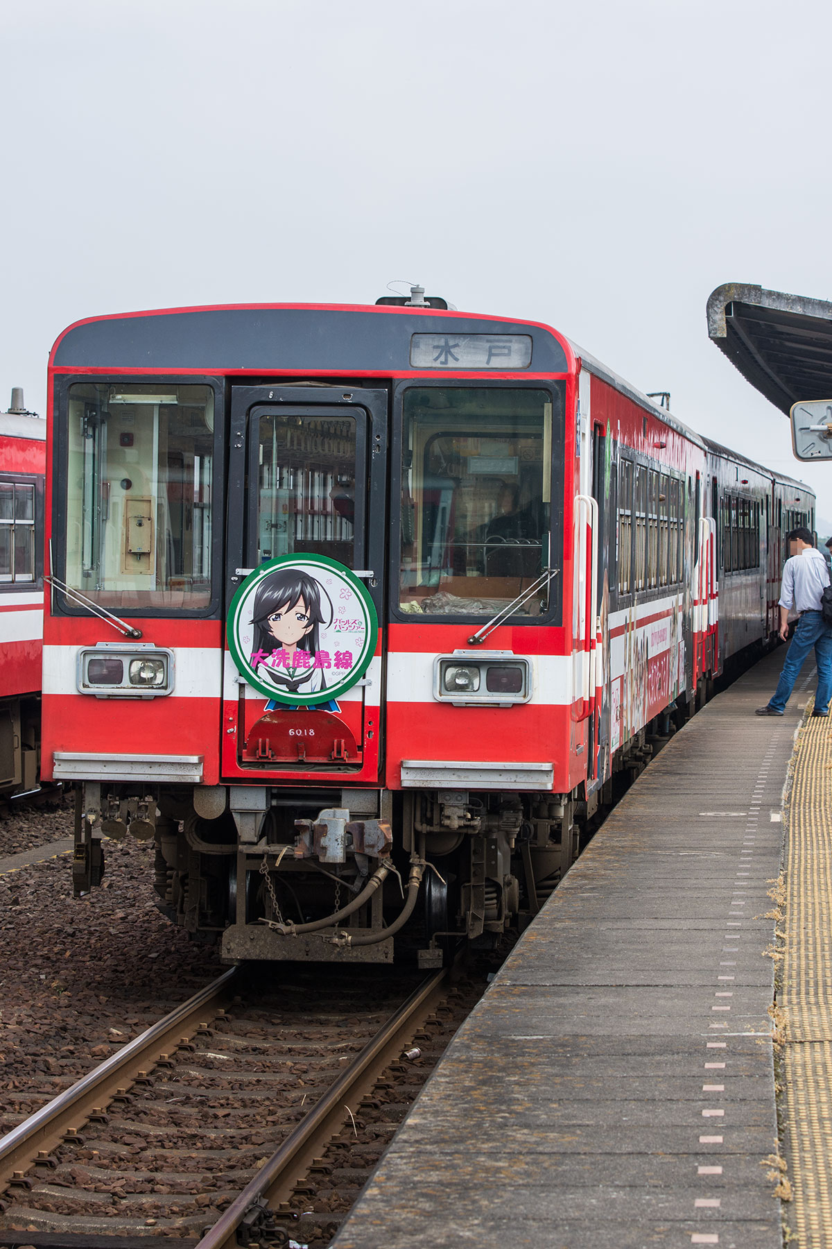 鹿島臨海鉄道 6000形 - 「ガールズ&パンツァーラッピング 3連 鹿島臨海鉄道 6000形 - 「ガールズ&パンツァーラッピング 3連