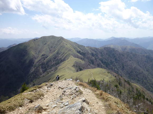 日本百名山　剣山 (1,954.7M)　下山 編_d0170615_1381597.jpg