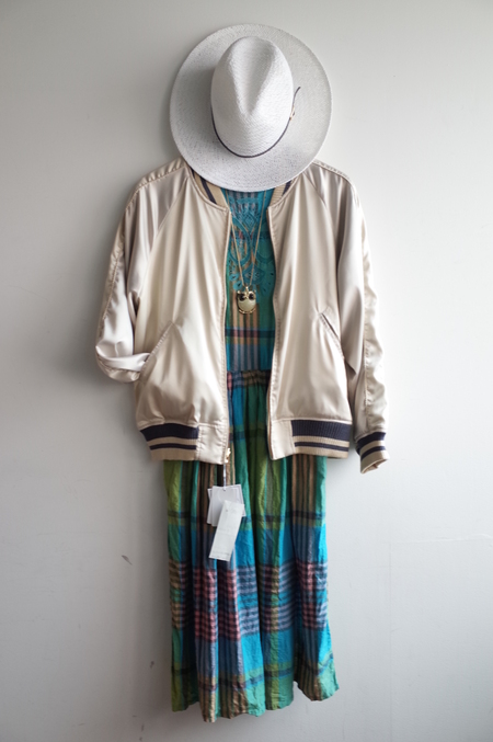 QUINOA☆スカジャン再入荷☆☆Vintageワンピースcoordinate_e0269968_15411489.jpg