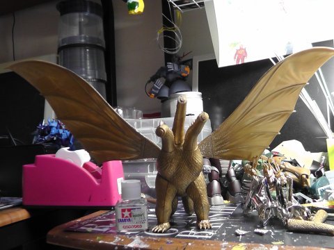 宇宙超怪獣 キングギドラ【The特撮Collection バンダイ