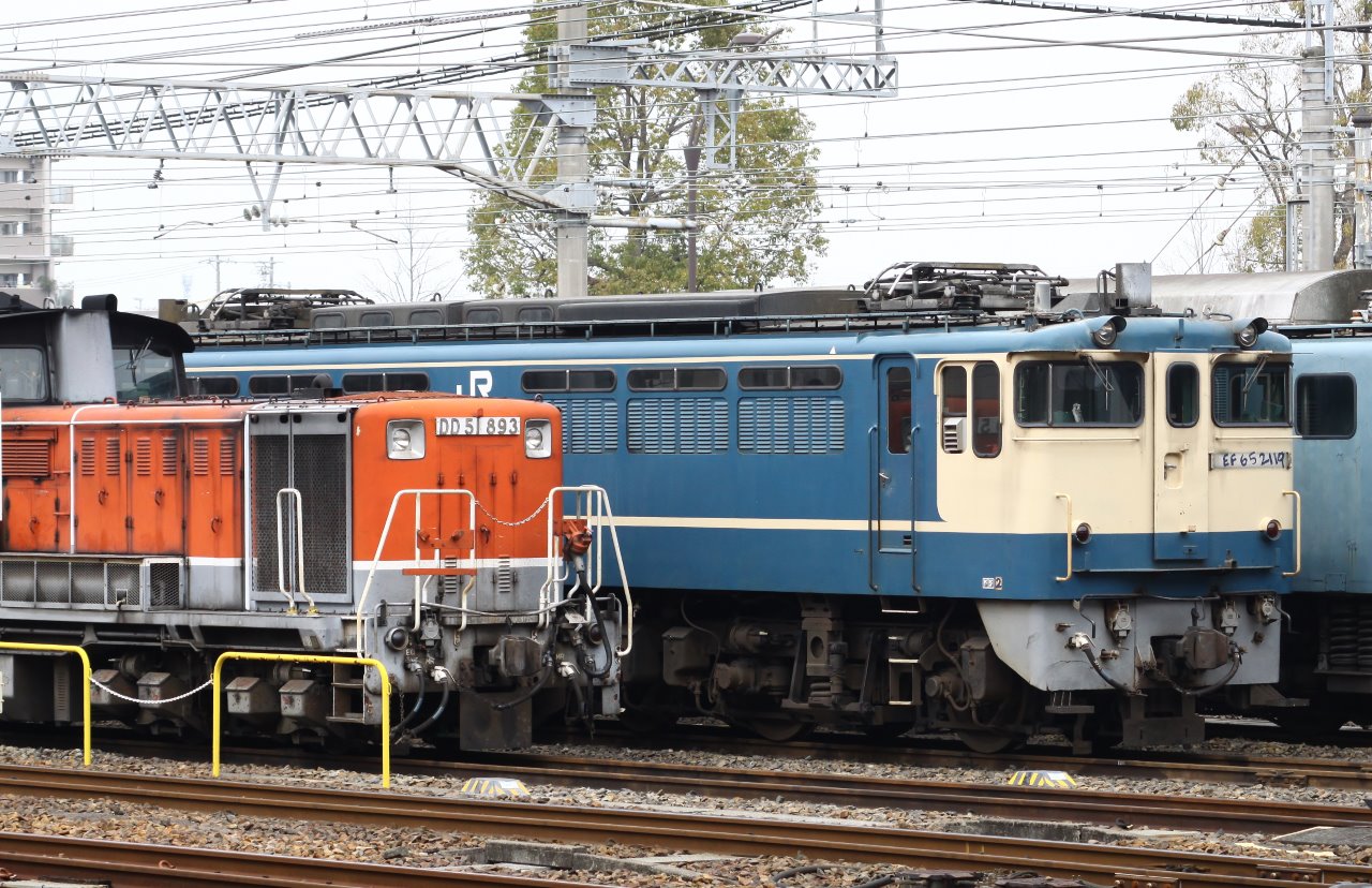 愛知機関区休車群(2016.3)3～EF65～ : 適鉄～second～