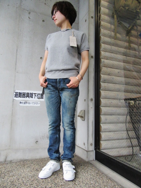FULL COUNT ・・・ 注目のDAMAGED SWEAT S/S TEE・後発カラーGRAY 色!★!_d0152280_18384695.jpg