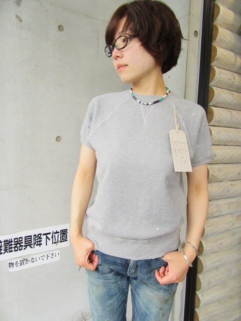 FULL COUNT ・・・ 注目のDAMAGED SWEAT S/S TEE・後発カラーGRAY 色!★!_d0152280_18392329.jpg