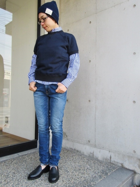 FULL COUNT ・・・ 注目のDAMAGED SWEAT S/S TEE・後発カラーGRAY 色!★!_d0152280_18433597.jpg