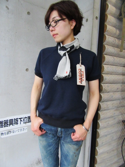 FULL COUNT ・・・ 注目のDAMAGED SWEAT S/S TEE・後発カラーGRAY 色!★!_d0152280_18441931.jpg