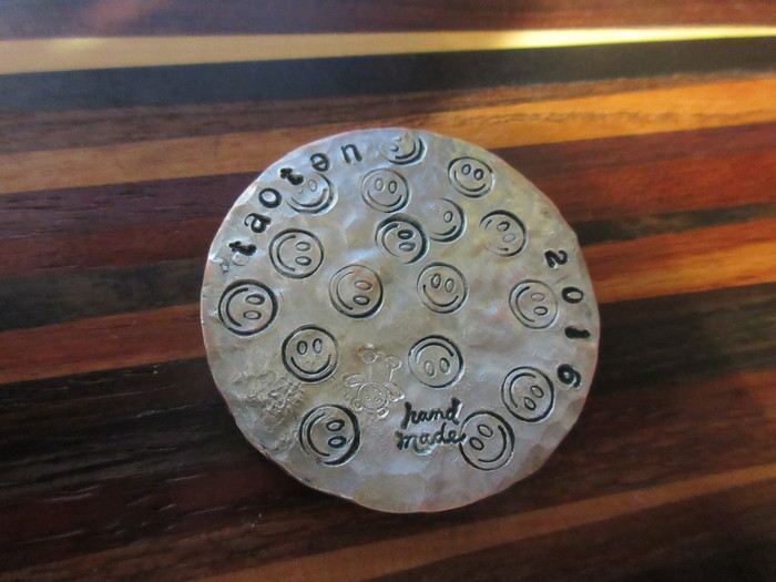最近出来た鉄鎚ボールマーカー　Hand Made ball marker_c0117936_1574721.jpg