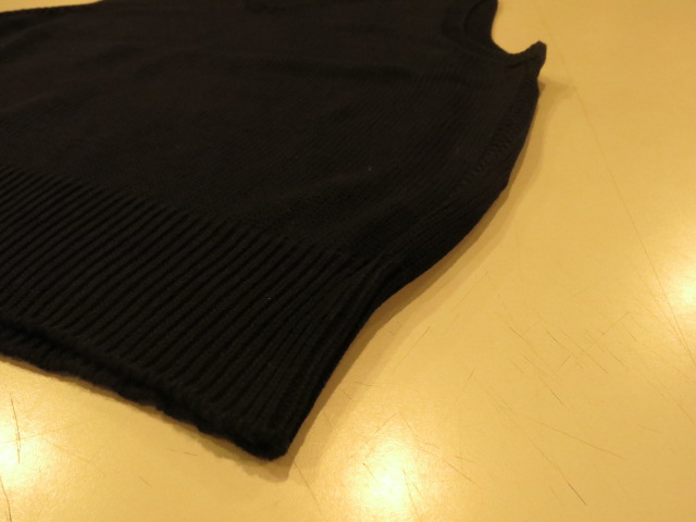 \"ANATOMICA KNIT VEST / COTTON\"ってこんなこと。_c0140560_12342435.jpg