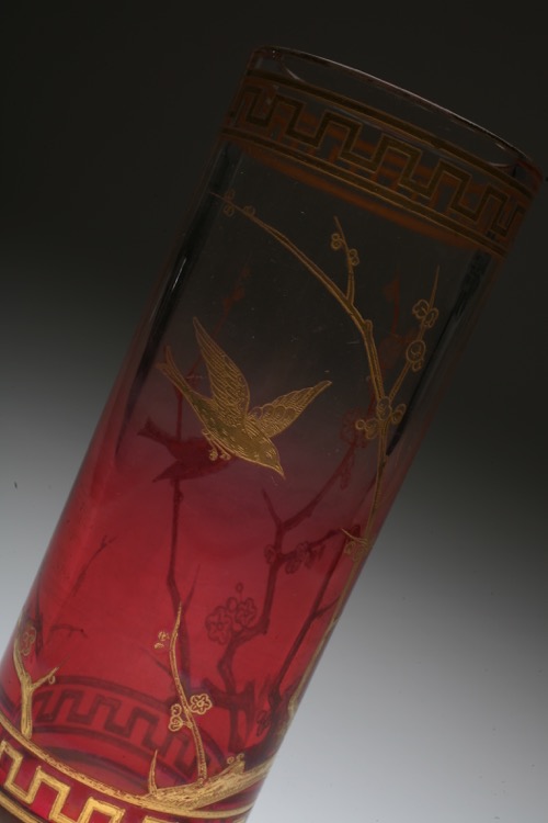 Baccarat ジャポネスク 金彩 vase_c0108595_23314422.jpg