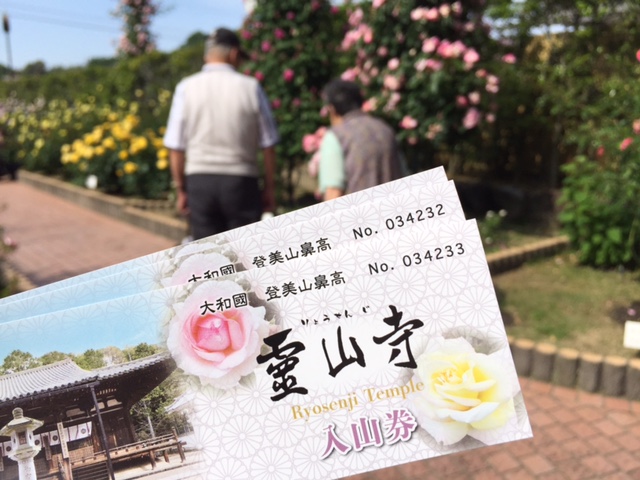 霊山寺のバラ園_a0326106_21101785.jpg