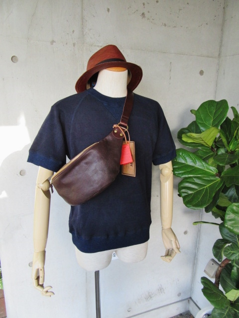 15周年・当店別注 ・・・ Indigo SWEAT S/S TEE By BIRVIN UNIFORM (再!)_d0152280_11262457.jpg